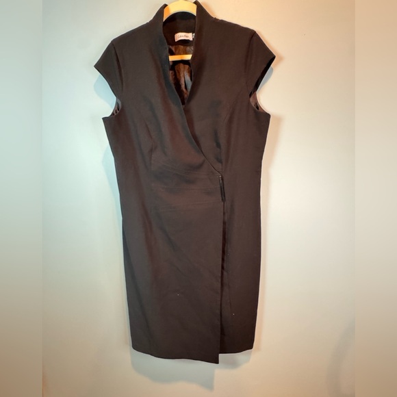 Calvin Klein Black Midi Dress - Picture 8 of 11